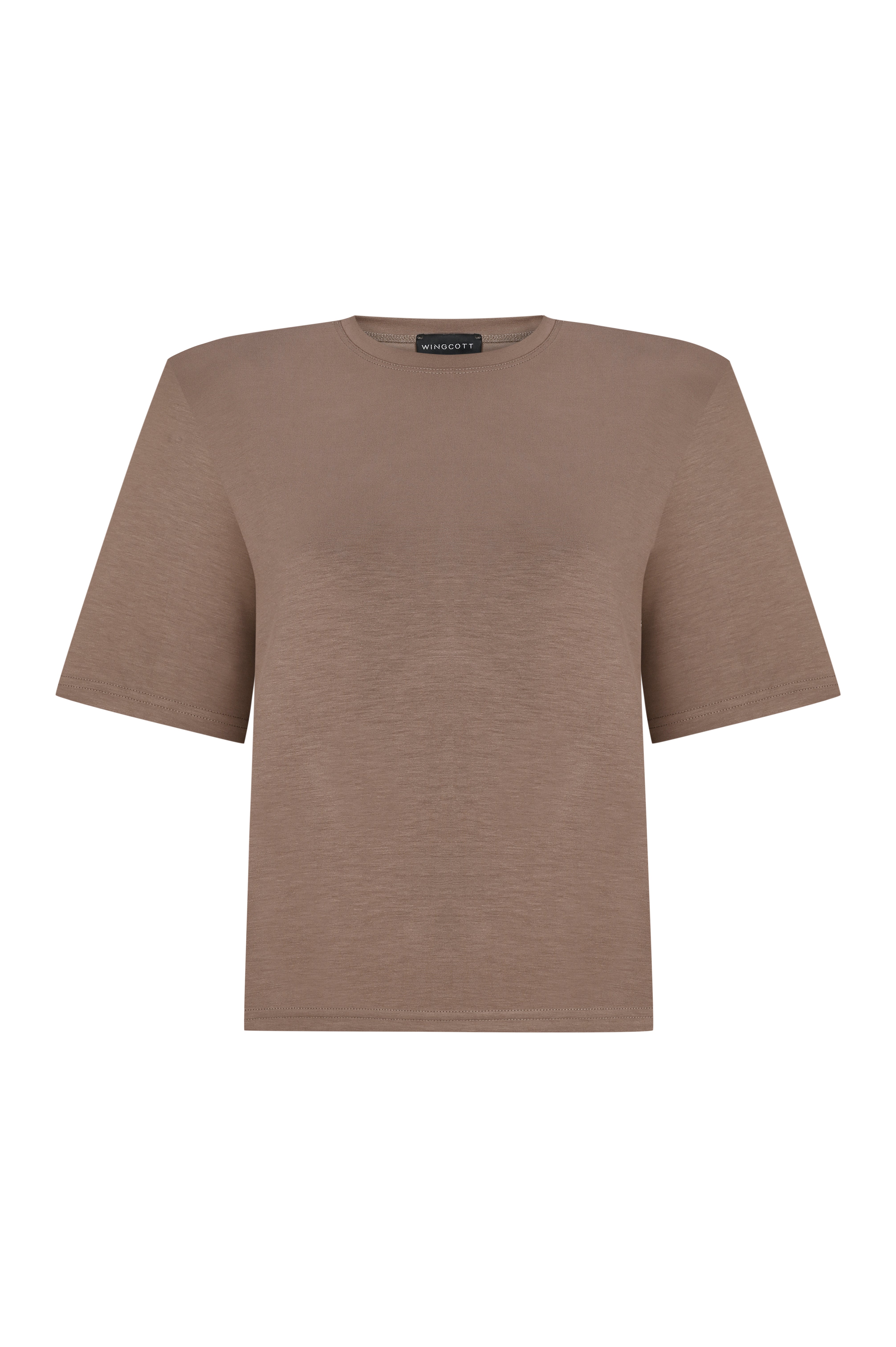 Vizon Vatkalı Yarım Kollu Tişört